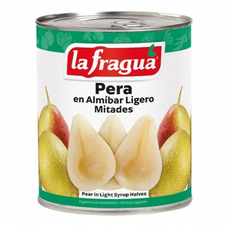 Pera en Almíbar Ligero Mitades 5-9 I Lata 1 kg