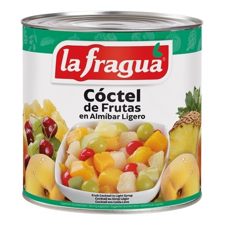 Cóctel 5 Frutas en Almíbar Ligero I Lata 3 kg