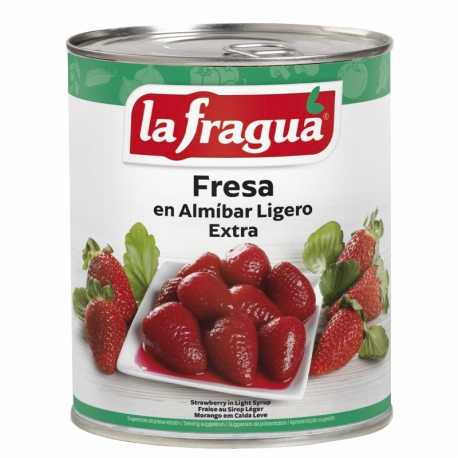 Fresa en Almíbar Ligero Extra Lata 1 kg