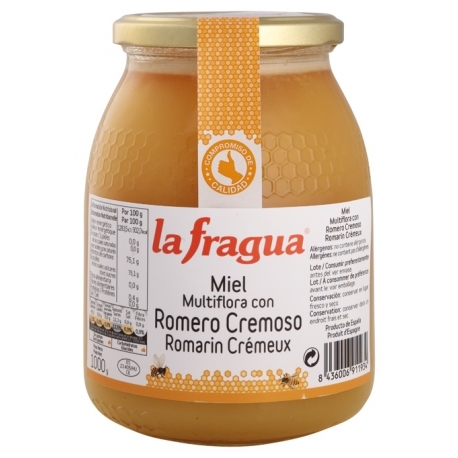 Miel de Romero Cremoso Tarro 1 kg