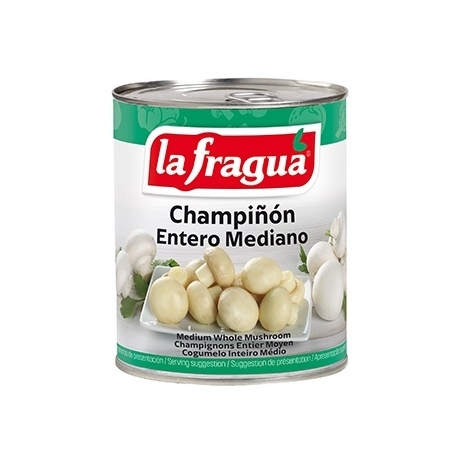 Champiñón Entero I Lata 1/4 kg