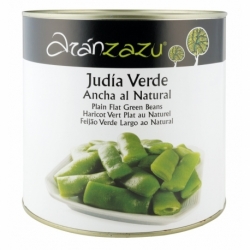 Judía Verde Ancha al Natural I Lata 3 kg