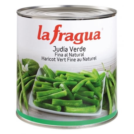 Judía Verde Redonda-Fina al Natural Extra Lata 3 kg