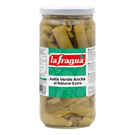 Judía Verde Ancha al Natural Extra Tarro-720