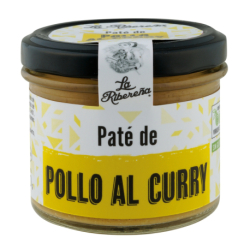 Paté de Pollo al Curry Tarro-110 g