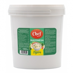 Mayonesa Ligera (30% Aceite) Cubo 10 kg