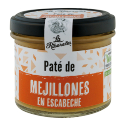 Paté de Mejillones en Escabeche Tarro-110 g