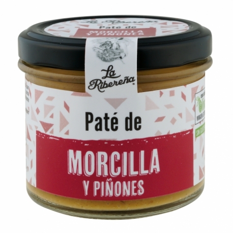 Paté de Morcilla y Piñones Tarro-110 g