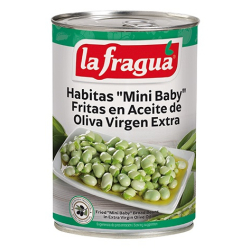 Habitas Fritas Mini Baby en Aceite OVE Lata 1/2 kg