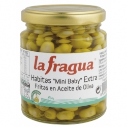 Habitas Fritas Baby en Aceite de OVE Tarro-250