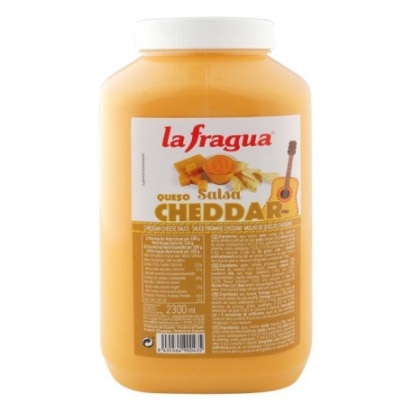 Salsa Queso Cheddar Garrafa 2 kg