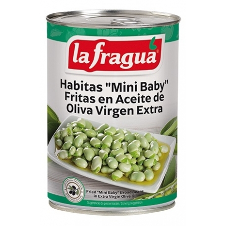 Habitas Mini Baby en Aceite OVE Lata 1/2 kg