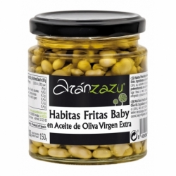 Habitas Fritas Baby en Aceite de OVE Tarro-250