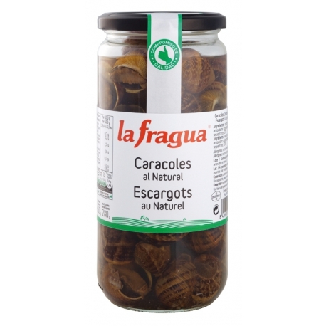 Caracoles al Natural Tarro-720