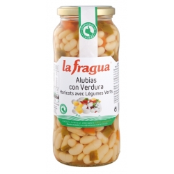 Alubias Blancas con Calabaza Tarro-720