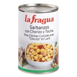 Garbanzos con Panceta y Chorizo Lata 1/2 kg
