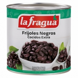 Frijoles Negros Extra Lata 3 kg