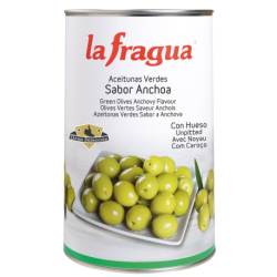 Aceitunas Sabor Anchoa 161/200 I Lata 10 kg