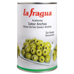 Aceitunas Sabor Anchoa Deshuesadas 340/360 I 5 kg