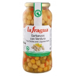 Garbanzos con Verdura Tarro-580
