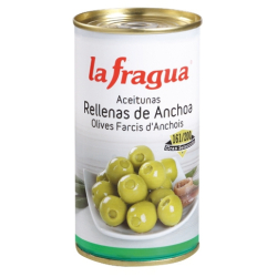 Aceitunas Rellenas de Anchoa 161/200 I Lata 1/2 kg