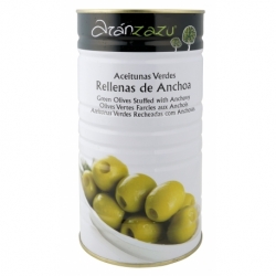 Aceitunas Rellenas de Anchoa 280/300 I Lata 2 kg