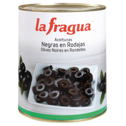Aceitunas Negras en Rodajas I Lata 3 kg (A10)