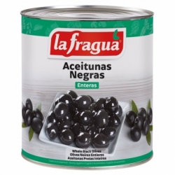 Aceitunas Negras Enteras 340/360 I Lata 3 kg (A10)