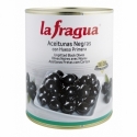 Aceitunas Negras Enteras 240/260 I Lata 3 kg (A10)