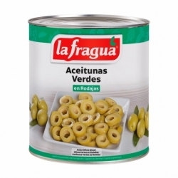 Aceitunas Verdes en Rodajas I Lata 3 kg (A10)