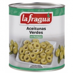 Aceitunas Verdes en Rodajas I Lata 3 kg (A10)