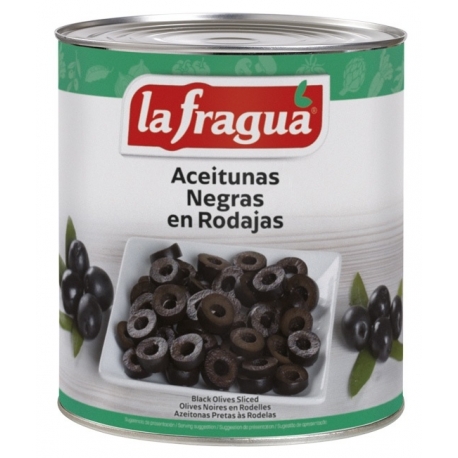 Aceitunas Negras en Rodajas I Lata 3 kg (A10)