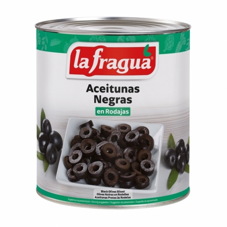 Aceitunas Negras en Rodajas I Lata 3 kg (A10)