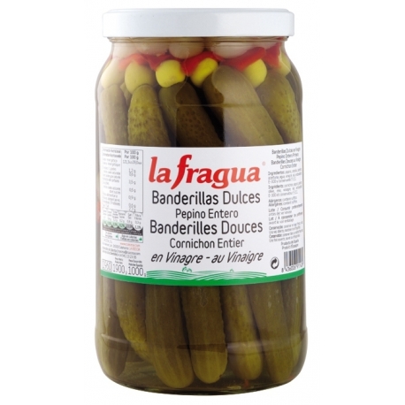 Banderillas en Vinagre Pepino Entero I T. 1/2 Galón