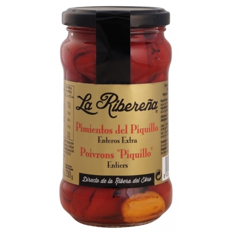 Pimiento Piquillo Entero Extra Tarro-314