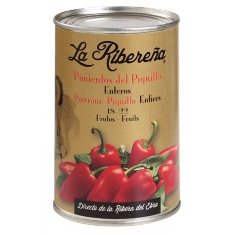 Pimiento Piquillo Entero 18-22 I Lata 1/2 kg